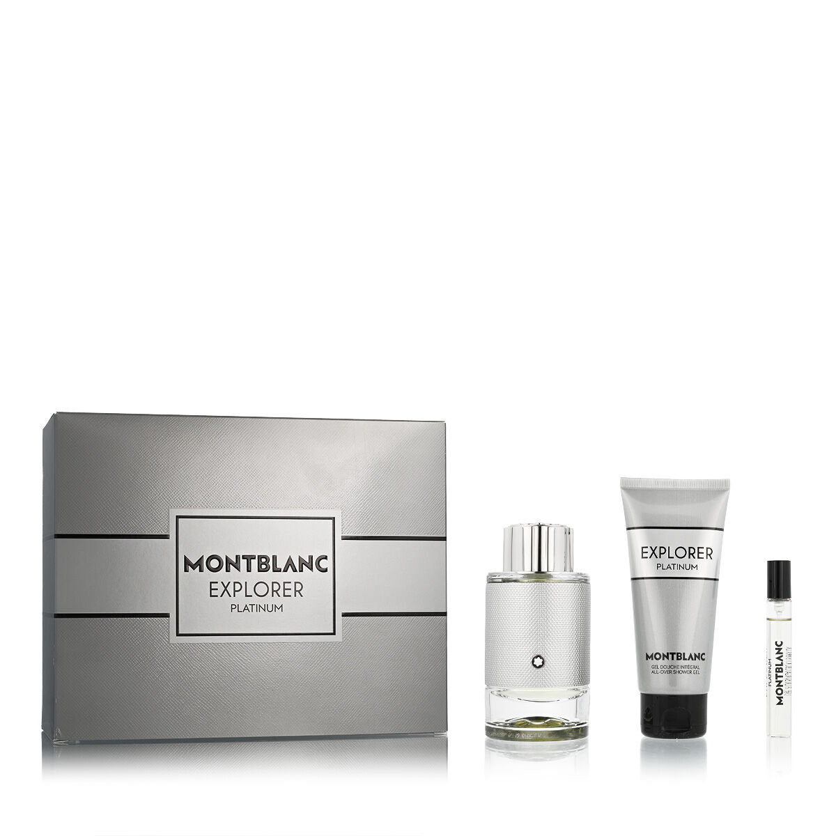 Conjunto de Perfume Homem Montblanc Explorer Platinum EDP 3 Peças